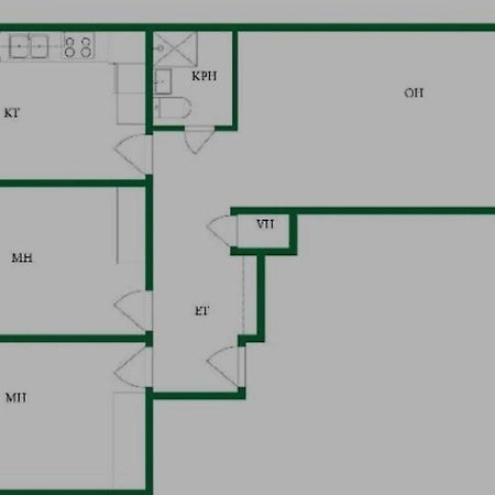 Ylimmaen Kerroksen Tilava Kolmio Jokinaekymaellae Apartment Rovaniemi Bagian luar foto